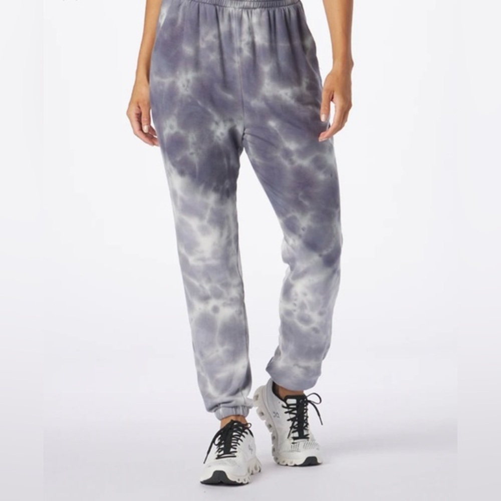 Glyder Purple Tie-Dye Joggers